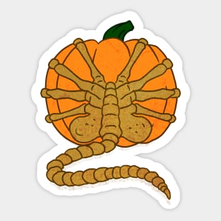 Pumpkin Hugger Sticker